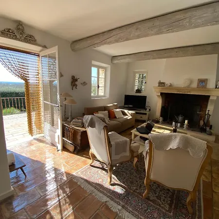 La Souvenance, Mas Avec Vue Panoramique Et Piscine * Lagnes