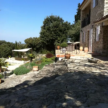 La Souvenance, Mas Avec Vue Panoramique Et Piscine Lagnes